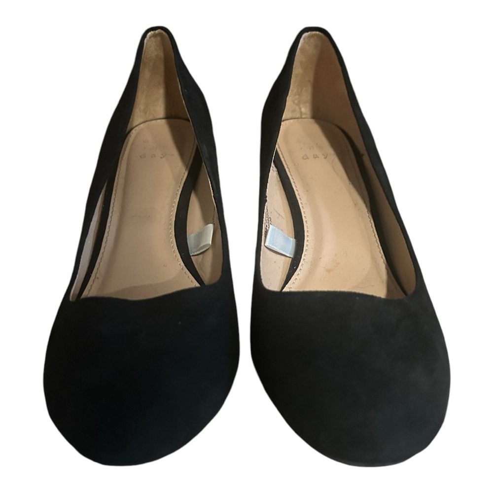 A new day black wedges women size 6